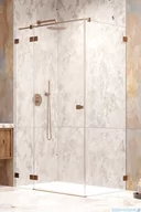 Kabiny prysznicowe - Radaway Essenza Pro Brushed Copper Kdj kabina 80x120 cm lewa szczotkowana miedź 10097080-93-01L/10098120-01-01 - miniaturka - grafika 1