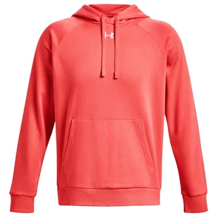 Męska bluza Under Armour Rival Fleece Hoodie Rozmiar: L / Kolor: czerwony - Bluzy sportowe męskie - miniaturka - grafika 1