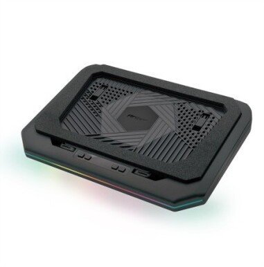 Podstawka chłodząca Antec LCTF120 Turboflow RGB – wysokowydajna podkładka chłodząca do laptopów, 12–19 cali