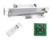 Urządzenia medyczne - NBV-15NL RC lampa bakteriobójcza bezp. działania 1x15W ścienna z pilotem i licznikiem - miniaturka - grafika 1