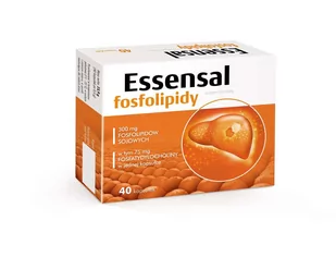 SALVUM Essensal Fosfolipidy 40 kapsułek Długi termin ważności! 3492261 - Układ pokarmowy - miniaturka - grafika 1