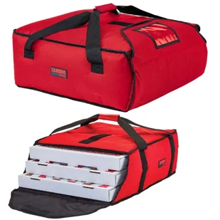 Torba termiczna dostawcza do transportu 3-4 pudełek pizzy 44.5 x 51 x 19 cm - czerwona - Akcesoria gastronomiczne - miniaturka - grafika 1