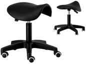 Krzesła i taborety kosmetyczne - Taboret kosmetyczny fryzjerski krzesło hoker siodło SPA mobilny Calissimo - miniaturka - grafika 1