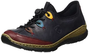 Rieker N3271 Damskie Sneakersy, Granatowy - Sneakersy damskie - miniaturka - grafika 1
