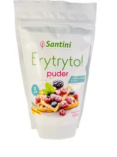 Santini ERYTRYTOL PUDER BEZGLUTENOWY 350 g - - Cukier i słodziki - miniaturka - grafika 1