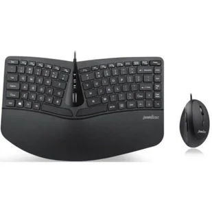 perixx PERIDUO-406 Ergonomic Czarny - Zestawy myszka + klawiatura - miniaturka - grafika 1