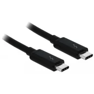 Kable komputerowe i do monitorów - Delock Kabel Thunderbolt 3 M/M 1m czarny (84845) - miniaturka - grafika 1