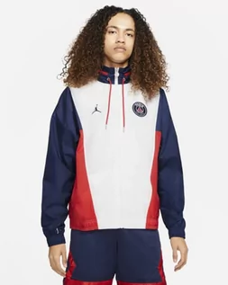 Kurtki męskie - Kurtka Jordan Paris Saint-Germain PSG Nylon Hooded Jacket - DB6487-100 - grafika 1