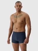 Kąpielówki męskie - Kąpielówki bokserki męskie 4F 4FWSS24USWTM027-31S Granatowy - miniaturka - grafika 1