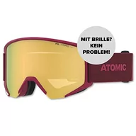 Kaski narciarskie - Atomic Okulary SAVOR - ciemnoszare - miniaturka - grafika 1