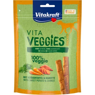 Przysmak dla psa Veggies Sticks marchew i słodki ziemniak 80 g Vitakraft - Przysmaki dla psów - miniaturka - grafika 1