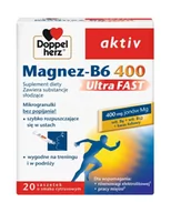Witaminy i minerały - Queisser Pharma Doppelherz Aktiv Magnez + B6 Ultrafast 20 szt. - miniaturka - grafika 1