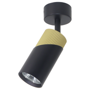 Lampy sufitowe - NEO BLACK GOLD SPOT 1xGU10 - miniaturka - grafika 1