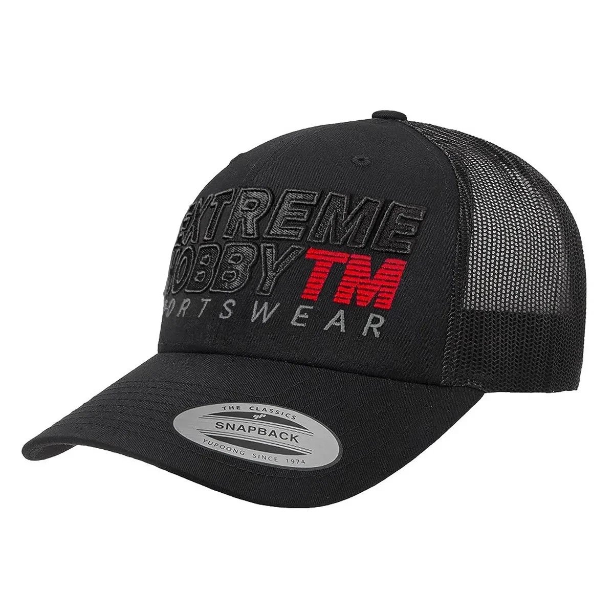 Czapka z daszkiem EXTREME HOBBY TRUCKER czarna