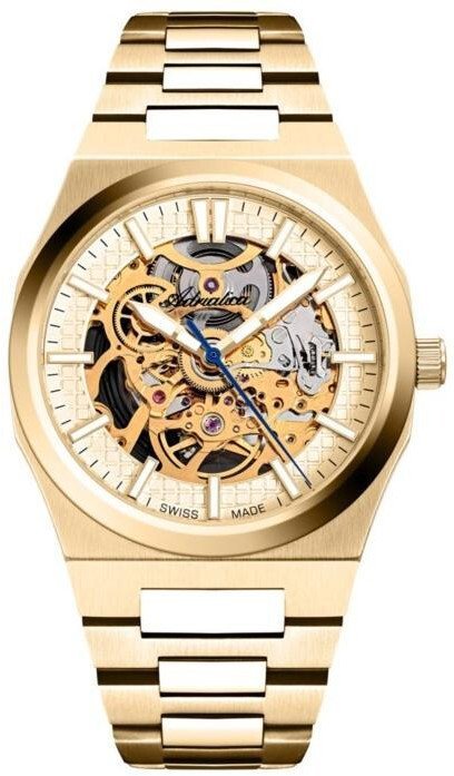 Zegarek męski Adriatica A8326.1111SA złoty