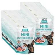 Mokra karma dla psów - Brit Care Mini Salmon & Herring fillets in gravy 24x85g - miniaturka - grafika 1