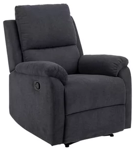 Actona Fotel wypoczynkowy Sabia z funkcją ręcznego rozkładania ciemnoszara AC-N21-302 - Fotele - miniaturka - grafika 1