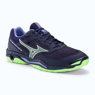 Buty do piłki ręcznej męskie Mizuno Wave Phantom 3 evening blue/tech green/lolite - Buty sportowe męskie - miniaturka - grafika 1
