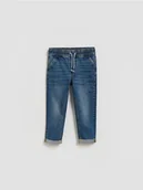 Spodenki dla niemowląt - Reserved - Jeansy Carrot - niebieski - miniaturka - grafika 1