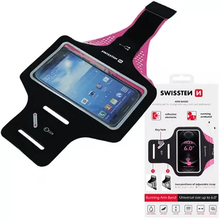 SWISSTEN Etui do biegania na ramię na telefon 6" - Etui i futerały do telefonów - miniaturka - grafika 1