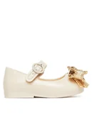 Buty dla chłopców - Melissa Baleriny Mini Melissa Sweet Love Iv Bb M 33886 Écru - miniaturka - grafika 1