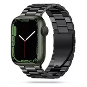 Akcesoria do smartwatchy - Tech-protect stainless apple watch 4 / 5 / 6 / 7 / 8 / se / ultra (42 / 44 / 45 / 49 mm) black - miniaturka - grafika 1