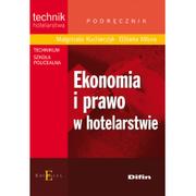 Ekonomia - Difin Branża turystyka i hotelarstwo. Ekonomia i prawo w hotelarstwie. Podręcznik. Nauczanie zawodowe - szkoła ponadgimnazjalna - Kucharczyk Małgorzata, Elż - miniaturka - grafika 1