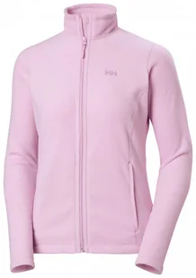Damski polar rozpinany bez kaptura Helly Hansen Daybreaker Fleece Jacket - różowy - Bluzy damskie - miniaturka - grafika 1