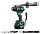 Wiertarko-wkrętarki akumulatorowe - HIKOKI DV36DCWRZ 36V 155Nm 2x2,5Ah BL MULTIVOLT HITSYSTEM - miniaturka - grafika 1