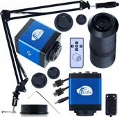 Mikroskopy i lupy - Mikroskop Rosfix Mikroskop cyfrowy z kamerą Draco Blue Pro KMDBP-HDMI-VGA z regulowanym wysięgnikiem i obiektywem ODM-100X - miniaturka - grafika 1