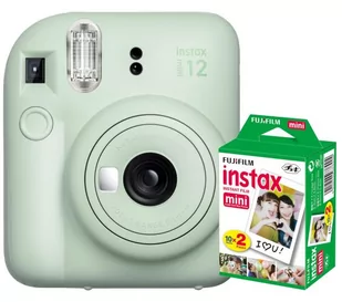 Fujifilm Instax Mini 12 zielony - Aparaty natychmiastowe - miniaturka - grafika 1