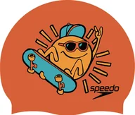 Pływanie - Czepek pływacki dla dzieci Speedo Slogan Print Cap - miniaturka - grafika 1