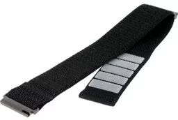 Fixed Nylonowy pasek Nylon Sporty Strap 20mm do Smartwatcha, czarny - Akcesoria do smartwatchy - miniaturka - grafika 1