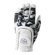 Golf - Wilson Staff Fit-All Junior One Size white/black/camo rękawiczka golfowa - miniaturka - grafika 1