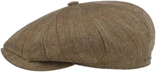 Kaszkiet Hatteras Pascoli by Stetson, beżowo-brązowy, 60 cm - Czapki męskie - miniaturka - grafika 1