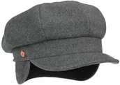 Czapki dla dzieci - Czapka Newsboy Camilla by Mayser, antracytowy, M (56-57 cm) - miniaturka - grafika 1