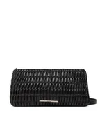 Torebki damskie - Calvin Klein Jeans Torebka Rouched Zip Top Bag LV04K3090G Czarny - miniaturka - grafika 1