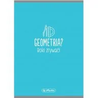 Zeszyty szkolne - Herlitz Zeszyt A5/32K gładki Geometria (10szt) - - miniaturka - grafika 1