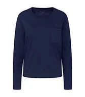Bielizna nocna - Triumph koszulka damska z długi rękawem Mix & Match LSL Top Chest Pocket-44 - miniaturka - grafika 1