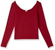 Koszulki i topy damskie - Calvin Klein Damska koszulka z okrągłym dekoltem, Czerwony dywan, S - miniaturka - grafika 1