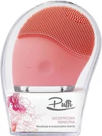 Pozostałe urządzenia kosmetyczne - Puffi soniczna szczoteczka do twarzy różowa (5906395865017) - miniaturka - grafika 1