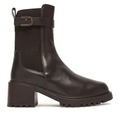 Botki damskie - Sztyblety Furla YK17UBC BX4237 AL 3388S 1007 Brązowy - miniaturka - grafika 1