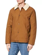 Kurtki męskie - Springfield Sobrecamisa Borr kurtka męska, Brązowy, XS - miniaturka - grafika 1