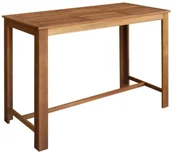 Ławy i stoliki kawowe - Stolik barowy drewniany D0-W04 - miniaturka - grafika 1