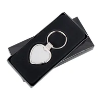 Breloki - Brelok Metalowy Stout Heart, Srebrny - miniaturka - grafika 1