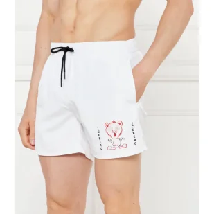 Iceberg Szorty kąpielowe Regular Fit - Kąpielówki męskie - miniaturka - grafika 1