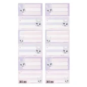 Szkolne artykuły papiernicze - Naklejki na zeszyt Królik (25szt) - STARPAK - miniaturka - grafika 1