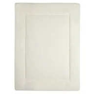 Maty edukacyjne - Jollein mata niemowlÄ™ca dwustronna do zabawy 95x75 cm Ivory - miniaturka - grafika 1