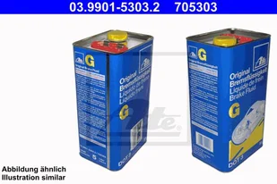 ATE PŁYN HAMULC. DOT3 5L (G) ATE 0399015303 DOT35L 03.9901-5303 - Płyny hamulcowe - miniaturka - grafika 1