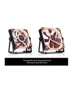 Chłodzenie procesora - Noctua multi-purpose fan mount NV-FM1, pivoting black matt, 360° swivel - miniaturka - grafika 1